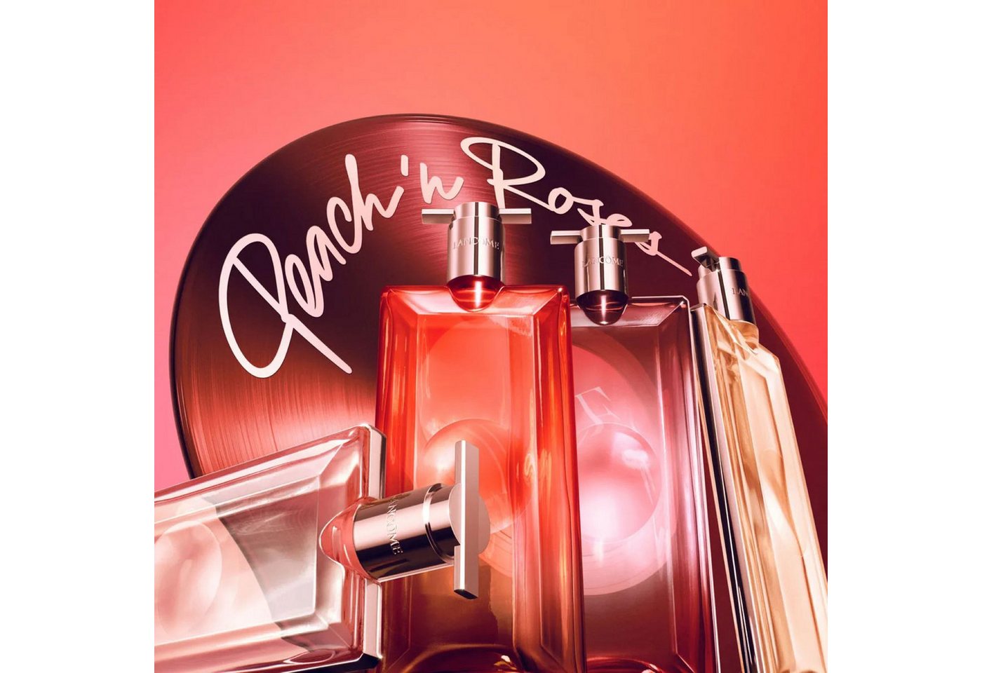 LANCOME Eau de Parfum Idôle Peach'N Roses, Edler Flakon – Bild 4 von 4