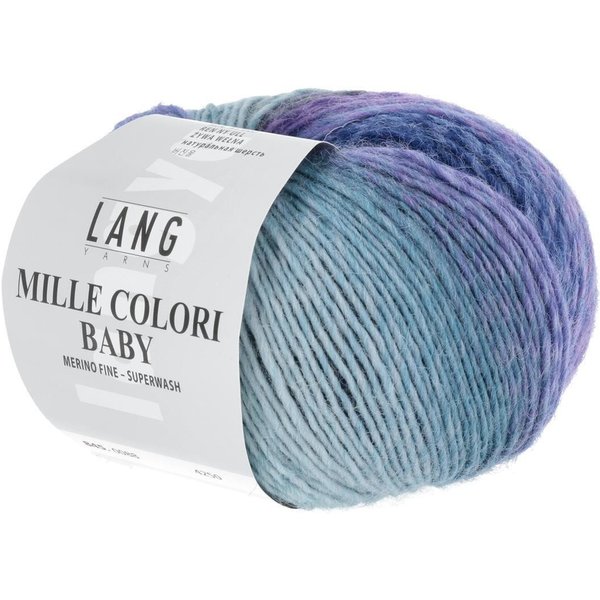 LANG YARNS Mille Colori Baby Häkelwolle, 190 m