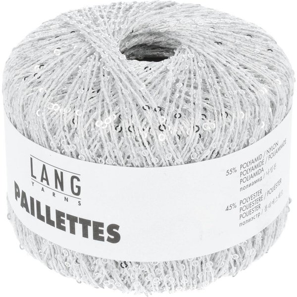 LANG YARNS Paillettes Häkelwolle, 112 m