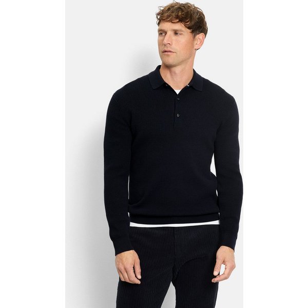 OLYMP Langarm-Poloshirt OLYMP Casual Strick, Polo langarm