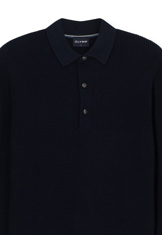 OLYMP Langarm-Poloshirt OLYMP Casual Strick, Polo langarm – Bild 5 von 5