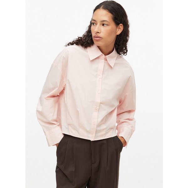 s.Oliver Langarmbluse Bluse s.Oliver x Heidi Klum: Popeline-Bluse im Relaxed Fit