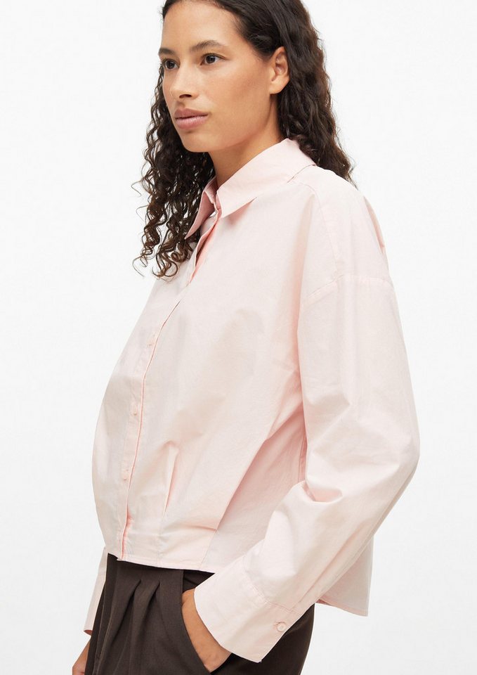 s.Oliver Langarmbluse Bluse s.Oliver x Heidi Klum: Popeline-Bluse im Relaxed Fit – Bild 4 von 5
