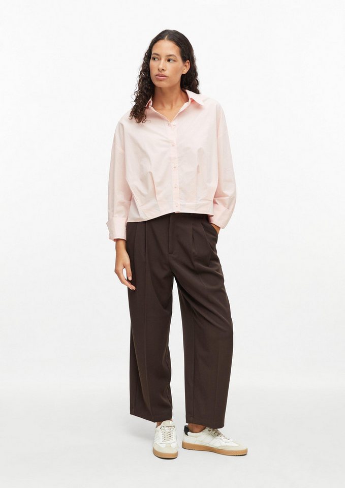 s.Oliver Langarmbluse Bluse s.Oliver x Heidi Klum: Popeline-Bluse im Relaxed Fit – Bild 5 von 5