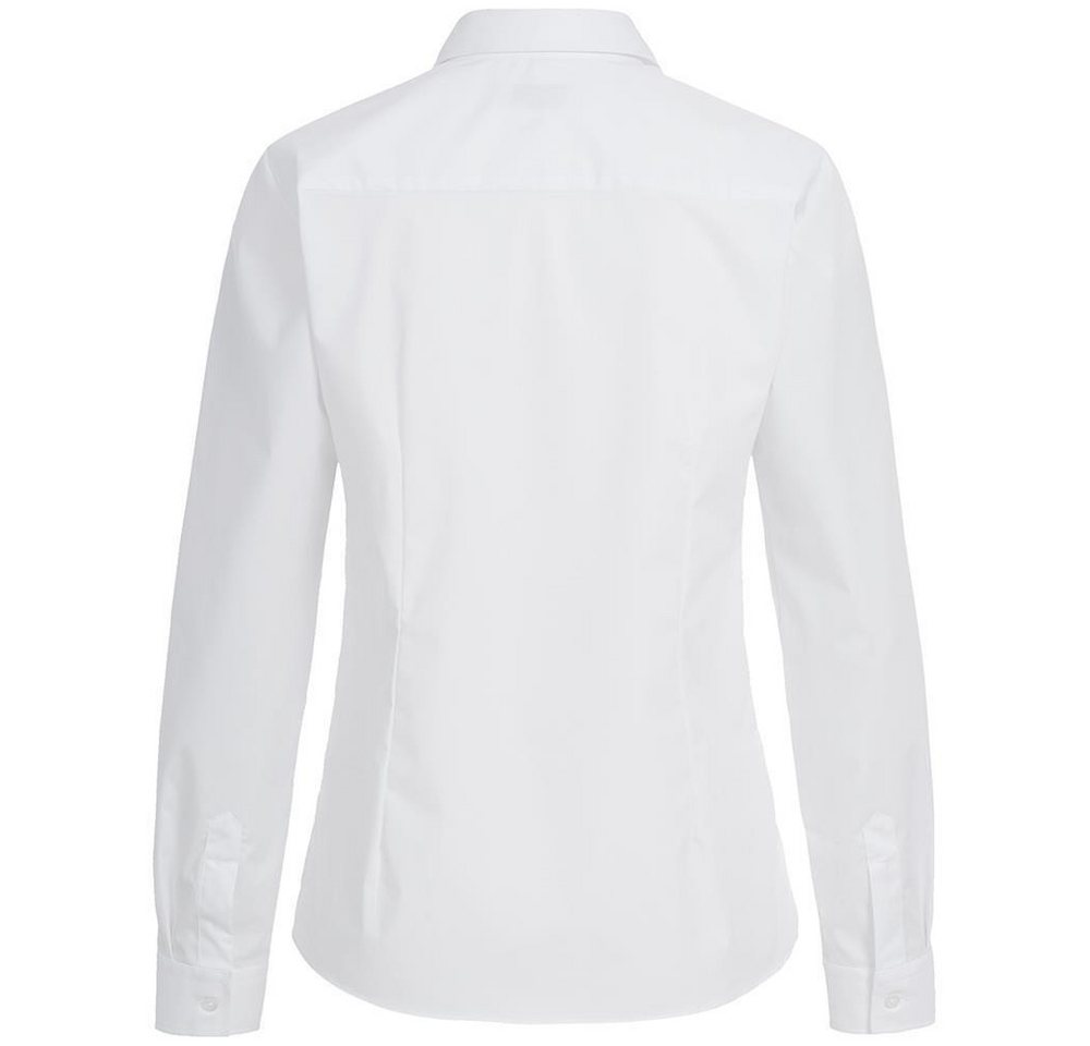 GREIFF Langarmbluse Greiff Corporate Bluse BASIC Damen Comfort Fit OEKO TEX® Weiß – Bild 3 von 3