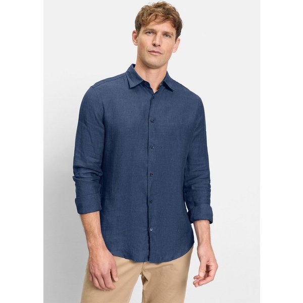 OLYMP Langarmhemd OLYMP Casual, Regular Fit, Kent