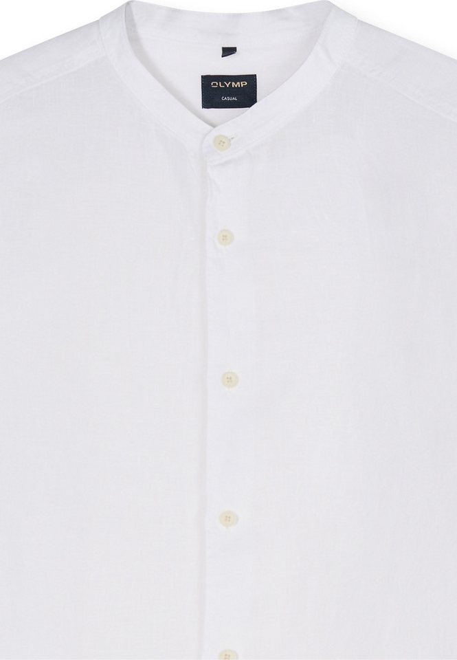 OLYMP Langarmhemd OLYMP Casual, Regular Fit, Stehkragen – Bild 3 von 3