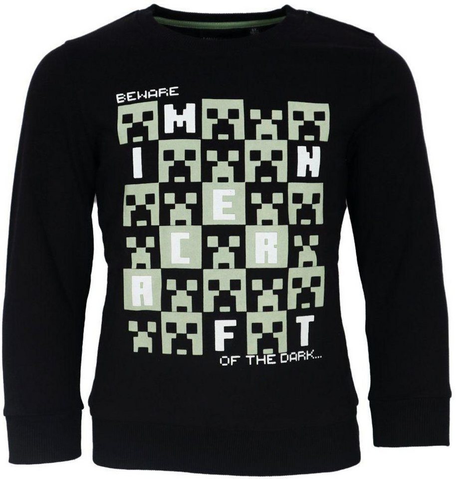 Minecraft Langarmshirt 2x Minecraft Langarm Sweatshirts Kinder Pullover PULLI Zocker Gamer – Bild 3 von 5