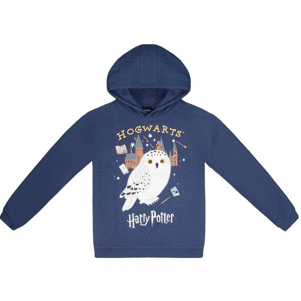 Harry Potter Langarmshirt Harry Potter Kapuzenpullover Kinder Mädchen Jungen Hoodie
