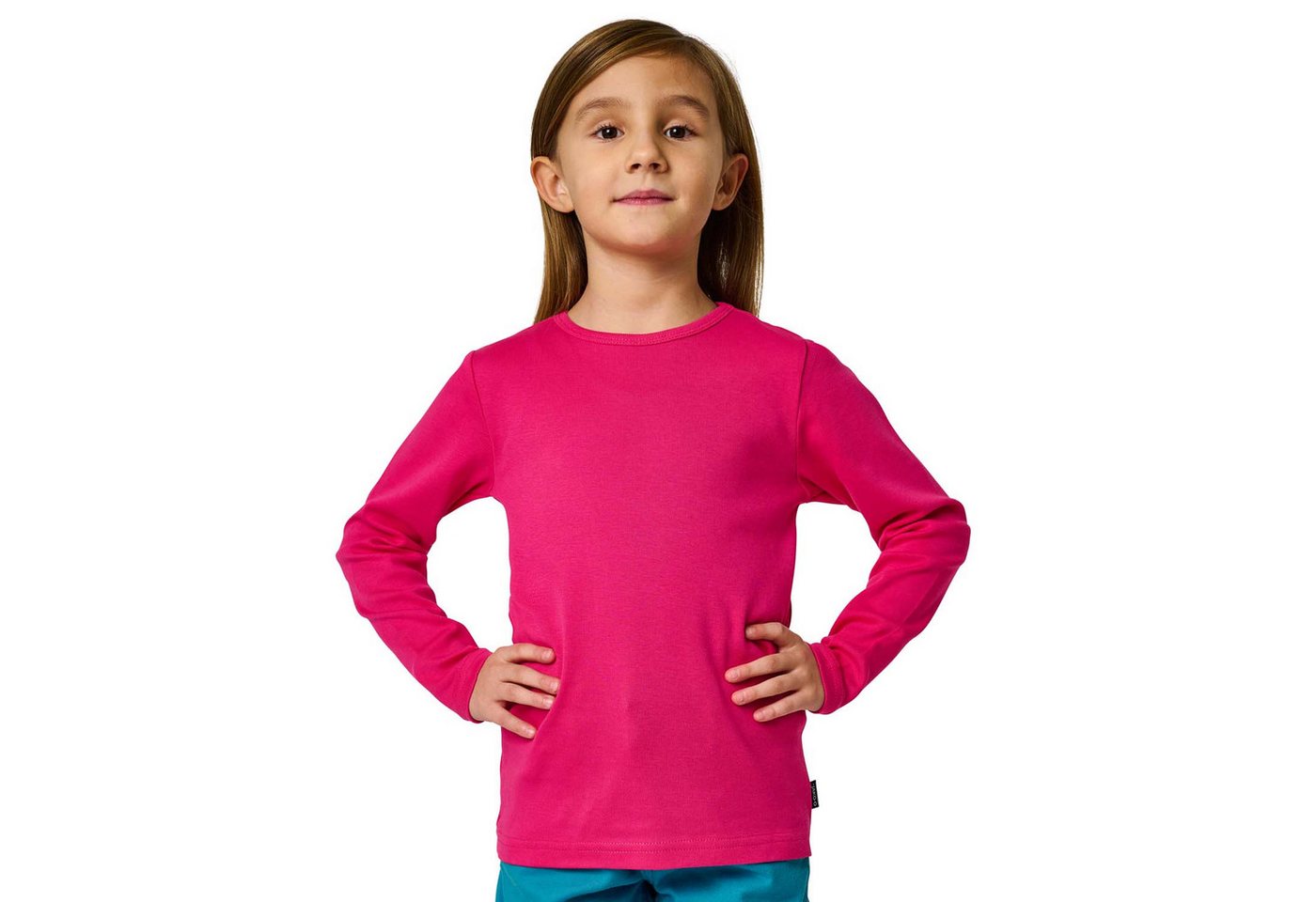 JAKO-O Langarmshirt JAKO-O Kinder Langarmshirt Feinripp Basic – Bild 3 von 4