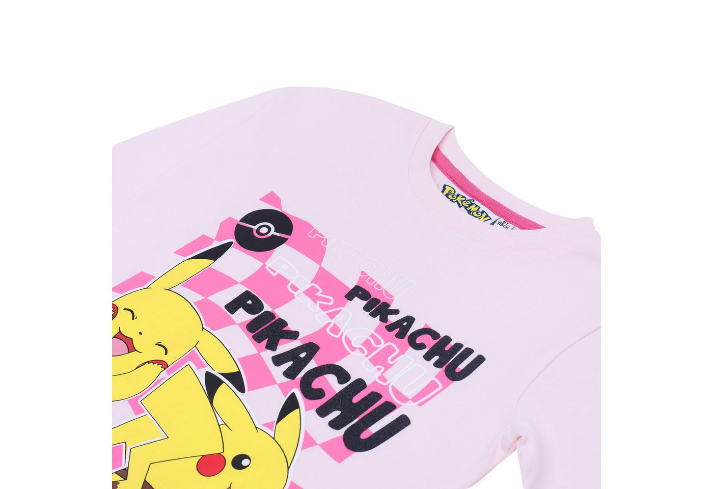 POKÉMON Langarmshirt Pokemon Langarmshirt Pullover Mädchen Pikachu Pummeluff – Bild 2 von 3
