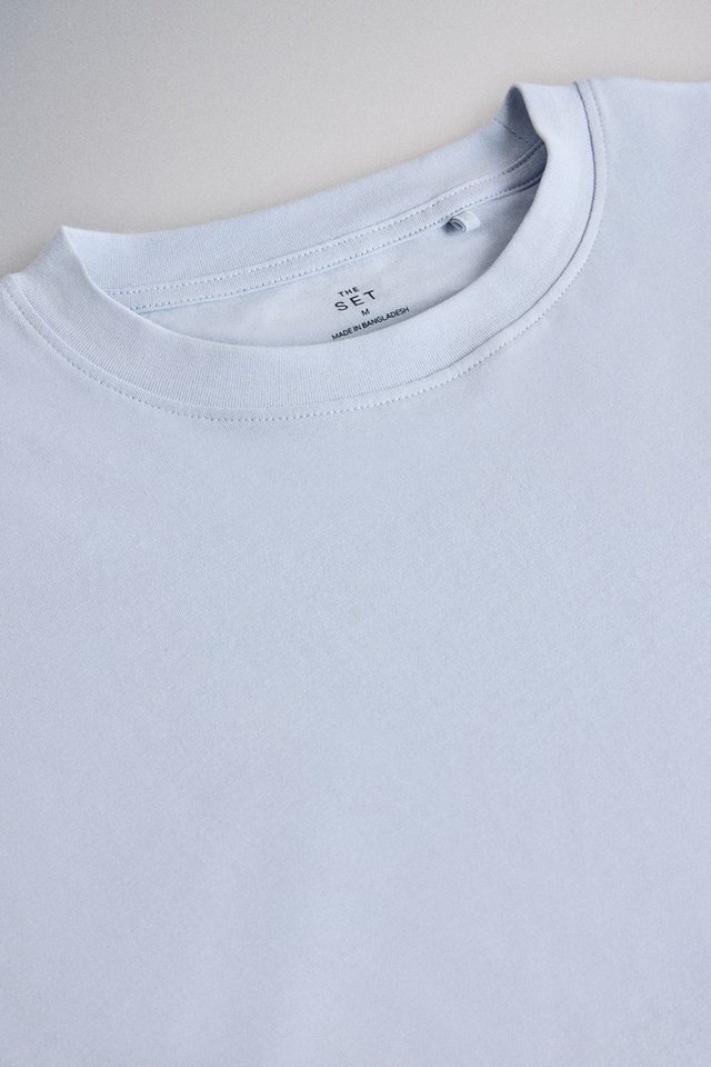 The Set Langarmshirt The Set 5 x Essentials Relaxed Fit Langarmshirts (5-tlg) – Bild 3 von 5
