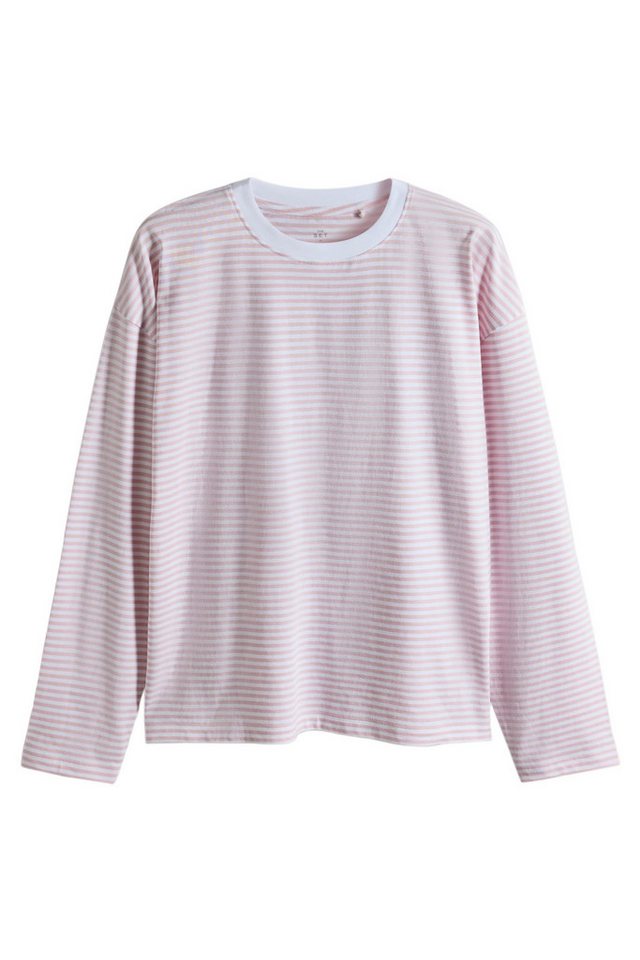 The Set Langarmshirt The Set 5 x Essentials Relaxed Fit Langarmshirts (5-tlg) – Bild 5 von 5