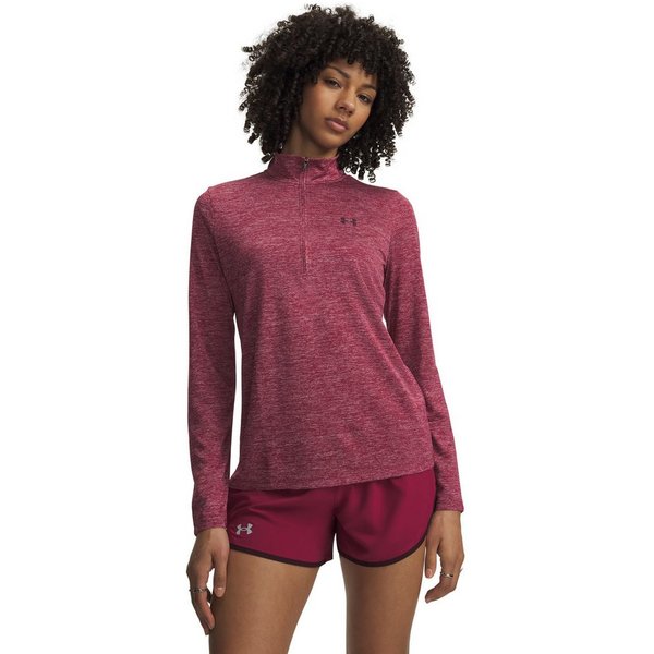 Under Armour® Langarmshirt Under Armour Damen Langarm Shirt Tech 1/2 Zip- Twist 1384225