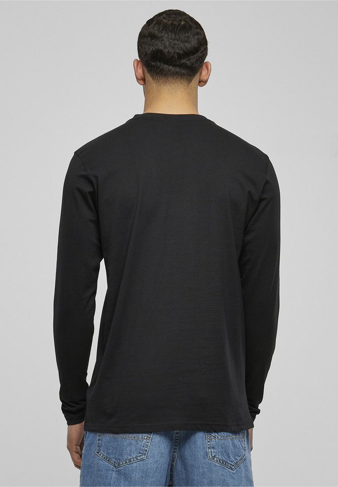 URBAN CLASSICS Langarmshirt Urban Classics Herren Basic Henley L/S Tee (1-tlg) – Bild 5 von 5