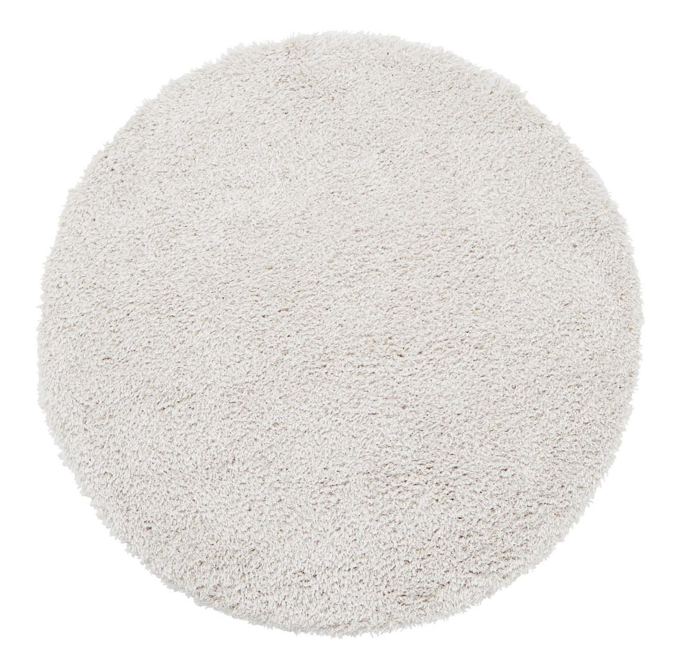 TaraCarpet Langflor-Teppich TaraCarpet Flokati Premium Langflorteppich Shaggy, rund, Höhe: 52 mm, Flokati Hochflor Langflor weich creme Wohnzimmer Schlafzimmer  – Bild 3 von 5