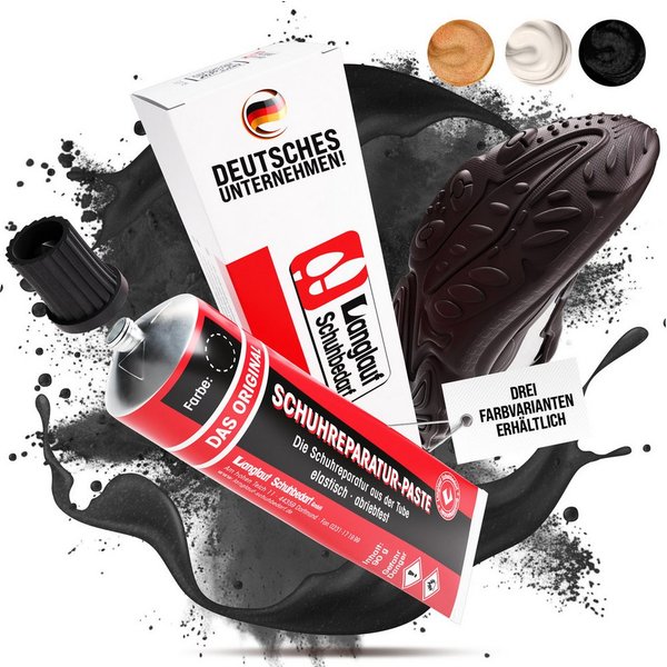 Langlauf Schuhbedarf Klebstoff Schuh Reparaturpaste, anthrazit, (1-tlg)