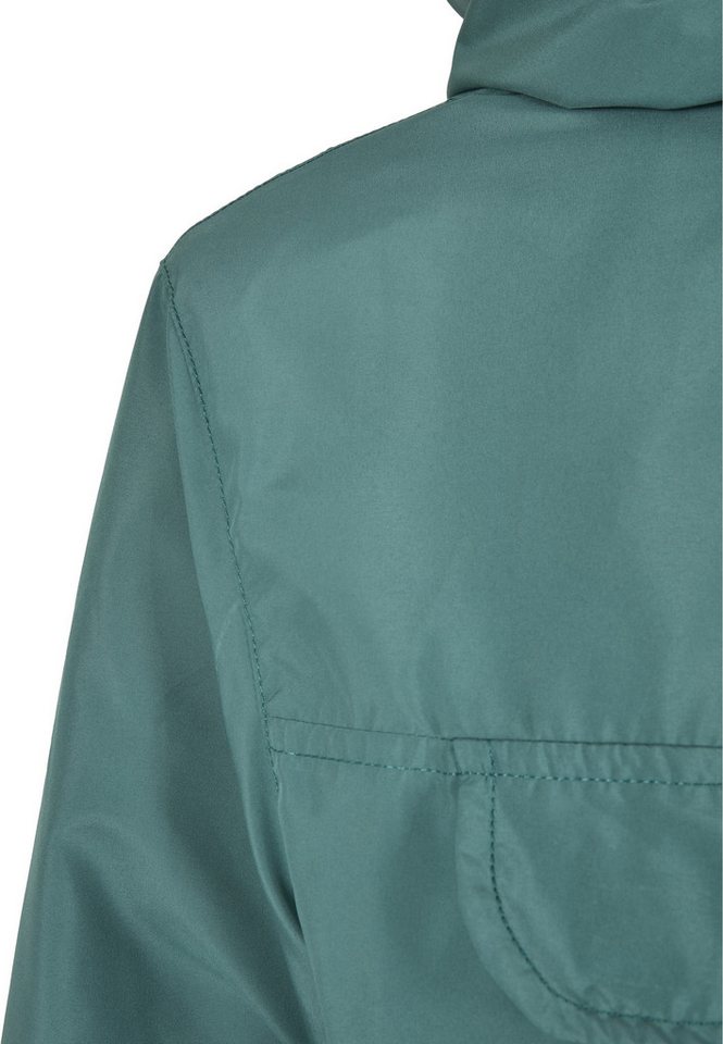 URBAN CLASSICS Langmantel Urban Classics Damen Ladies Basic Pull Over Jacket – Bild 4 von 5