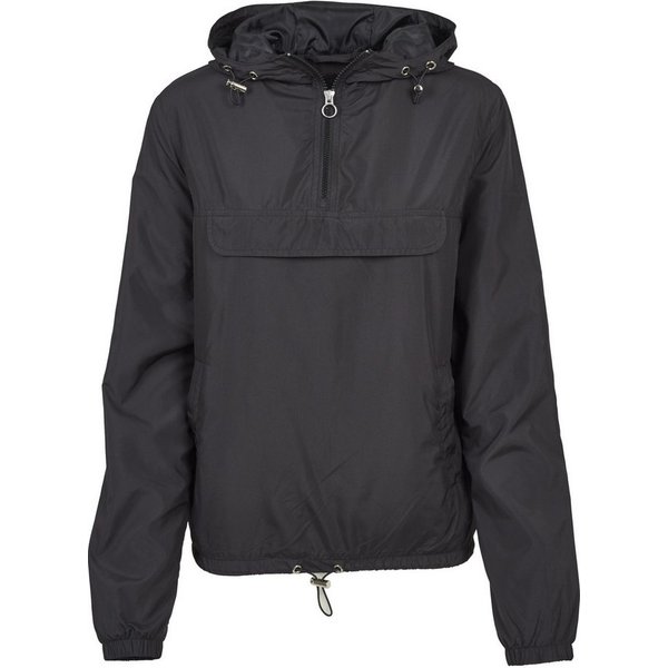 URBAN CLASSICS Langmantel Urban Classics Damen Ladies Basic Pull Over Jacket