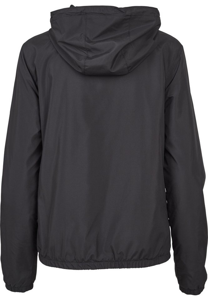 URBAN CLASSICS Langmantel Urban Classics Damen Ladies Basic Pull Over Jacket – Bild 2 von 5