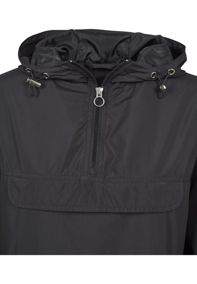 URBAN CLASSICS Langmantel Urban Classics Damen Ladies Basic Pull Over Jacket – Bild 3 von 5