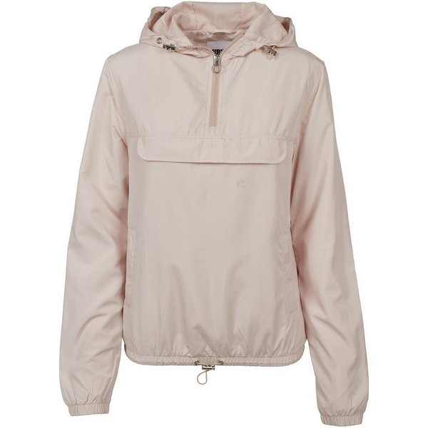 URBAN CLASSICS Langmantel Urban Classics Damen Ladies Basic Pull Over Jacket