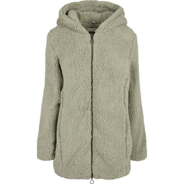 URBAN CLASSICS Langmantel Urban Classics Damen Ladies Sherpa Jacket