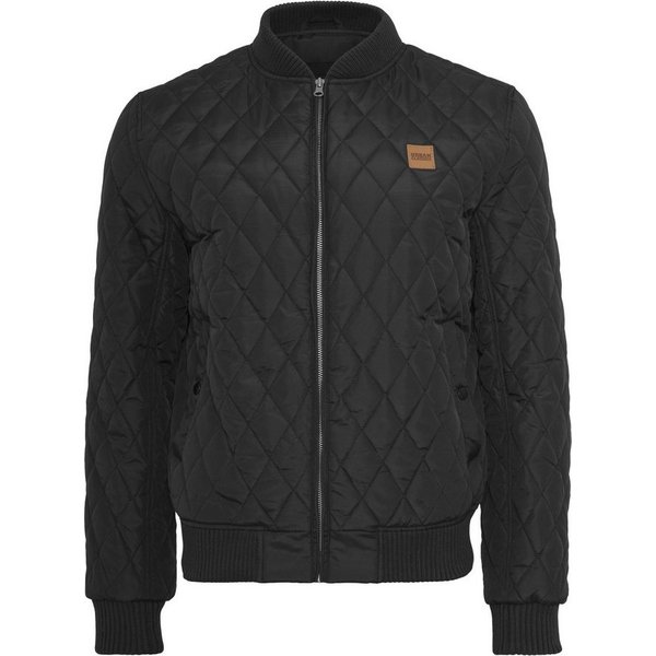 URBAN CLASSICS Langmantel Urban Classics Herren Diamond Quilt Jacket