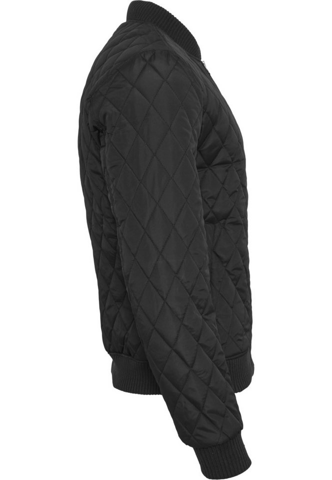 URBAN CLASSICS Langmantel Urban Classics Herren Diamond Quilt Jacket – Bild 5 von 5