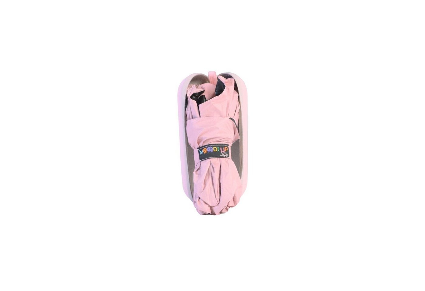 BIGGDESIGN Langregenschirm Biggdesign Moods Up Mini-Regenschirm – Pink, kompakt & ideal für unter – Bild 5 von 5