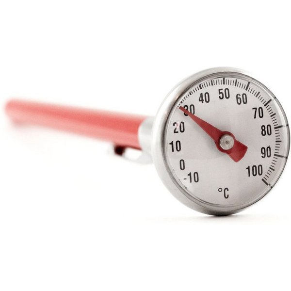 Lantelme Kompostbeschleuniger Kompostthermometer 12,5cm Kompost Rotte Thermometer, (1-St), mit Clip, Edelstahl, Wasserdicht, Fühlerabdeckung bis 100 Grad Celsiu