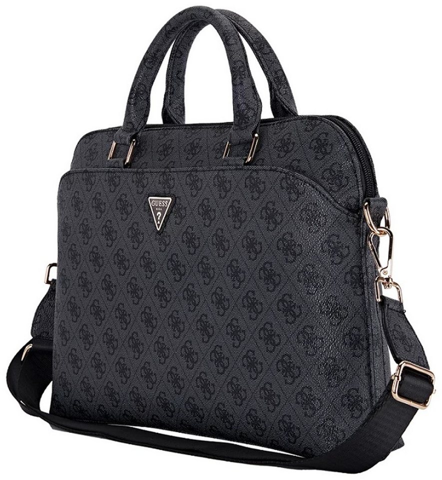 Guess Laptoptasche GUESS 4G Triangle Logo Notebook Laptop Tasche 13/14/15" Zoll schwarz – Bild 2 von 3