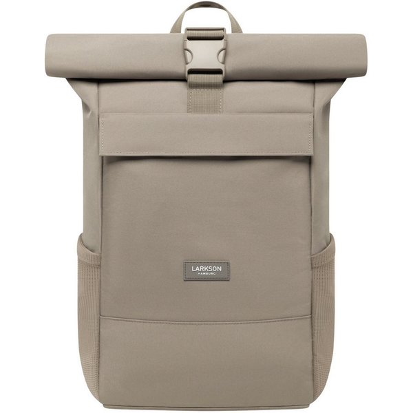 LARKSON Cityrucksack No 4, Rolltop Damen Herren, Laptop Fach (1-tlg), Wasserabweisend
