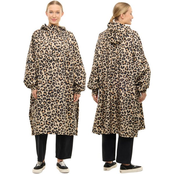 LARKSON Regenponcho Lykke Regenponcho, Wassersäule 10.000 mm (1-St) Wasserdichtes Regencape mit verschweißten Nähten