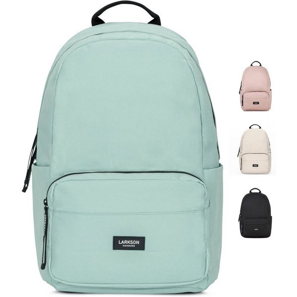 LARKSON Schulrucksack No 3 Rucksack Schule Mädchen Jungen Teenager (1-tlg), Seitentasche, Laptopfach, Wasserabweisend