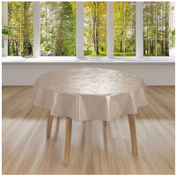 laro Tischdecke rund 140 cm wachstuchtischdecke Tischdecke abwaschbar