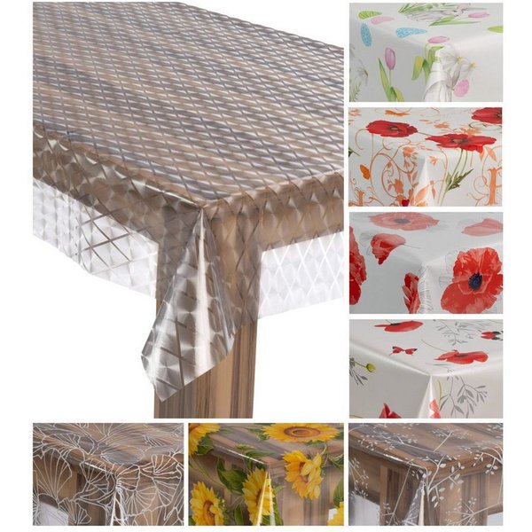 laro Tischdecke Wachstuch-Tischdecke Wachstischdecke Gartentischdecke