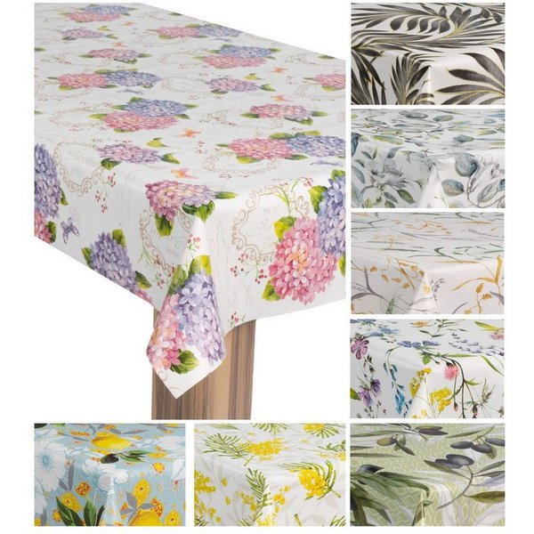 laro Tischdecke Wachstuch-Tischdecke Wachstischdecke Gartentischdecke