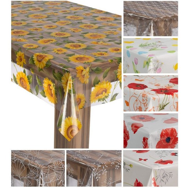 laro Tischdecke Wachstuch-Tischdecke Wachstischdecke Gartentischdecke