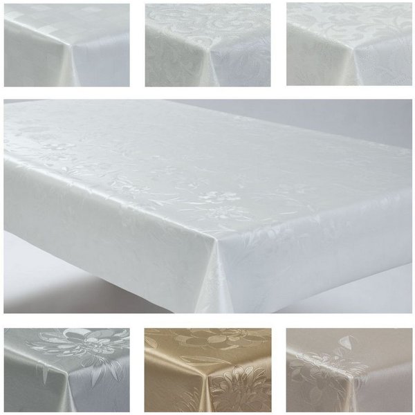 laro Tischdecke Wachstuchtischdecke Floral Classic PVC Eckig