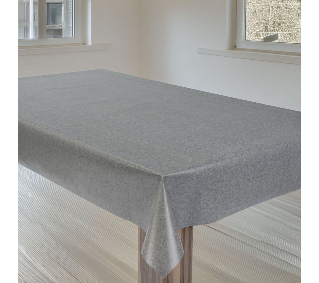 laro Tischdecke Wachstuchtischdecke Uni Style PVC Eckig – Bild 4 von 5