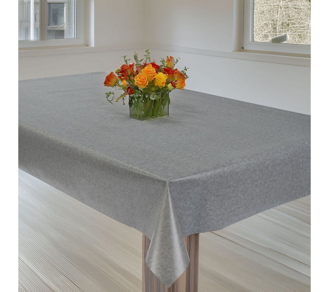 laro Tischdecke Wachstuchtischdecke Uni Style PVC Eckig – Bild 5 von 5