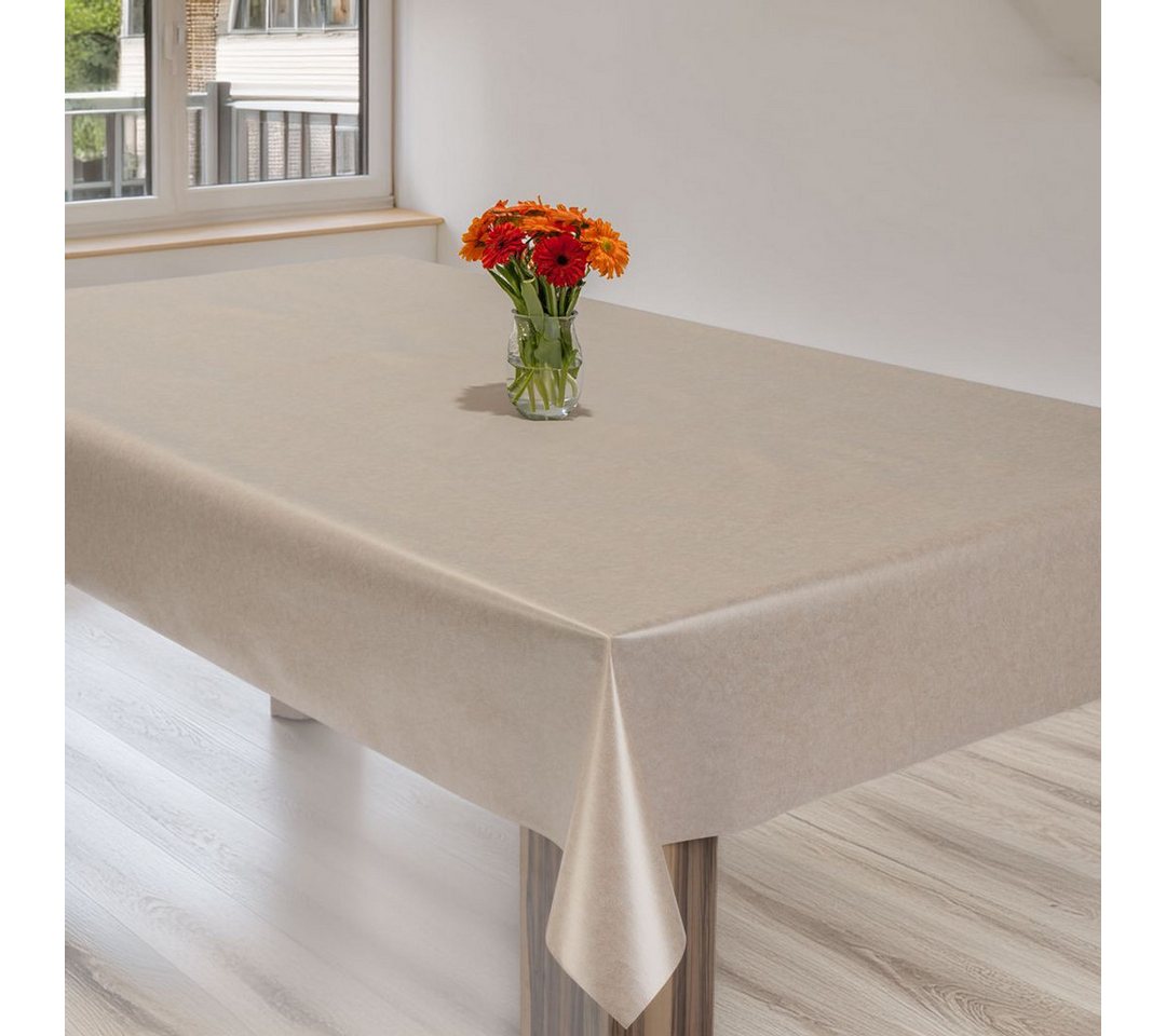laro Tischdecke Wachstuchtischdecke Uni Style PVC Eckig – Bild 5 von 5