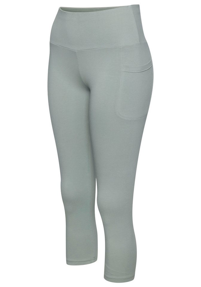 LASCANA ACTIVE 3/4-Leggings mit Handytasche, Loungewear – Bild 5 von 5