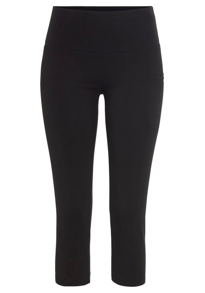 LASCANA ACTIVE 3/4-Leggings mit Handytasche, Loungewear – Bild 2 von 5