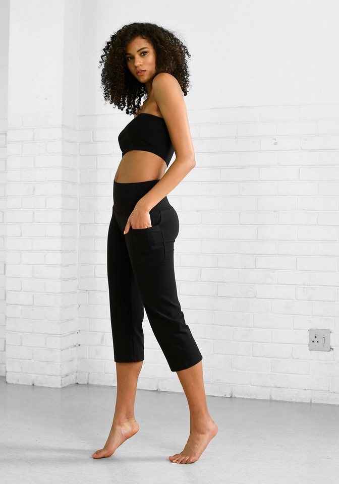 LASCANA ACTIVE 3/4-Leggings mit Handytasche, Loungewear – Bild 3 von 5