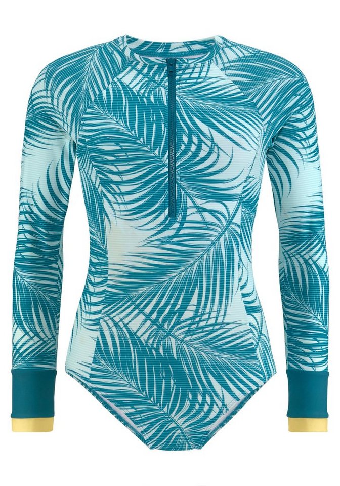 LASCANA ACTIVE Badeanzug Coal mit langen Ärmeln ideal geeignet für SUP – Bild 2 von 5