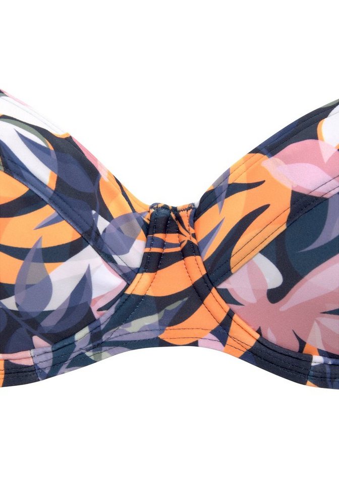 LASCANA ACTIVE Bügel-Bikini-Top Wave, breite Träger – Bild 3 von 5