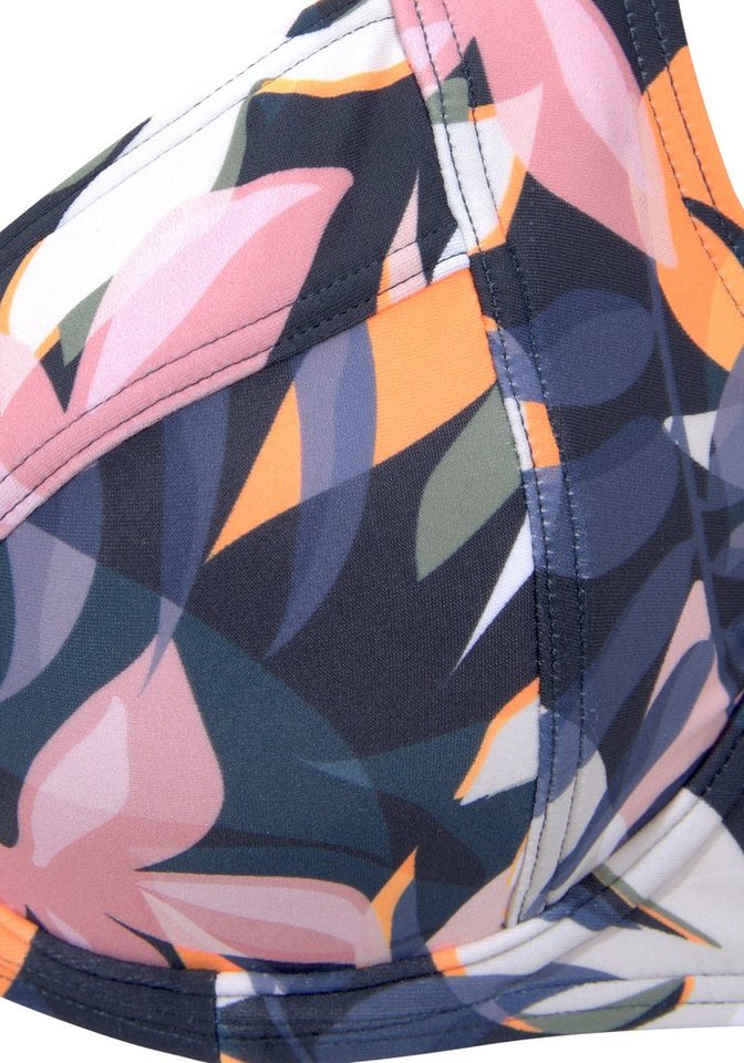 LASCANA ACTIVE Bügel-Bikini-Top Wave, breite Träger – Bild 4 von 5