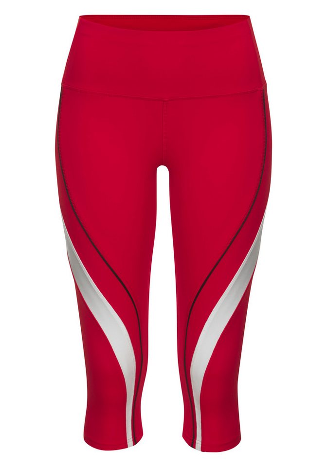 LASCANA ACTIVE Caprihose mit seitlichem Kontrasteinsatz – Bild 2 von 5